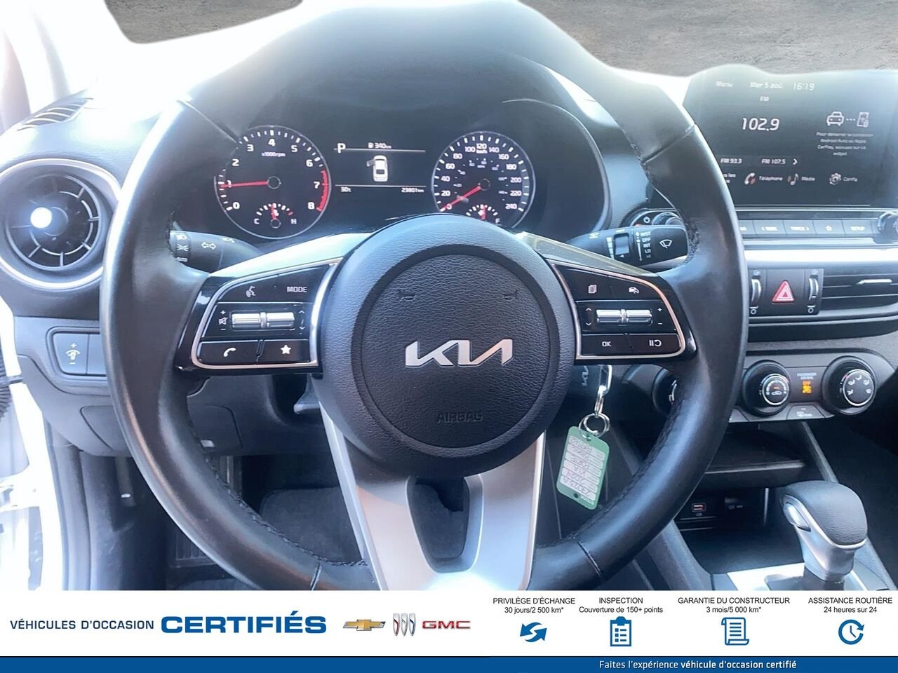 KIA FORTE LX/LXS LX IVT 2024 Blanc Montmagny - photo #10