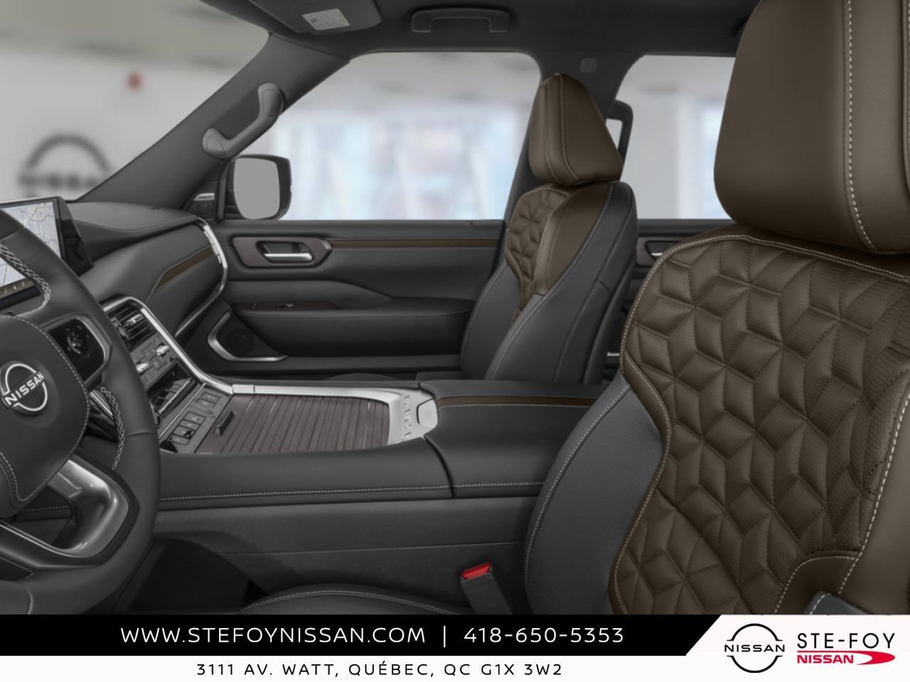 NISSAN Armada 2026 Blanc Everest nacré triple couche Ste-Foy - photo #11
