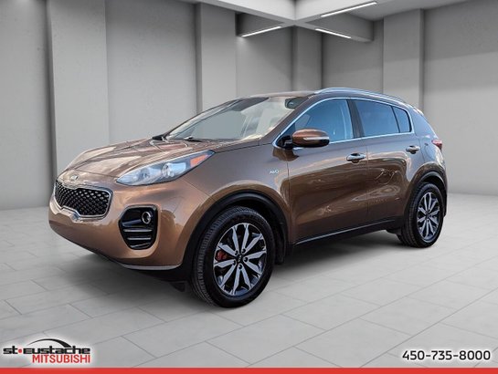 Kia Sportage EX Tech avec Brun foncé 4 portes TI-sièges chauffants-caméra de recul 2017 Brun