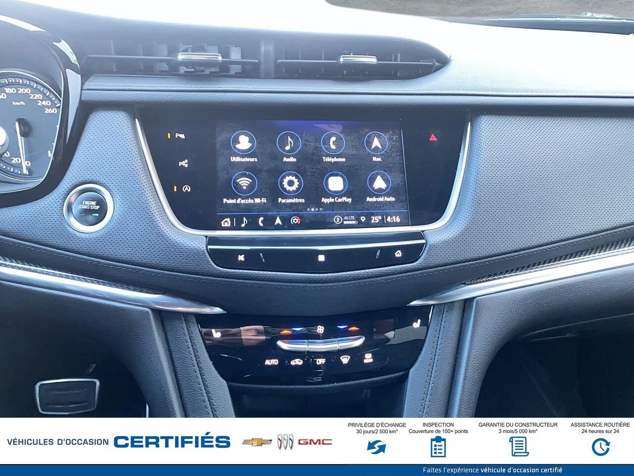 CADILLAC XT5 SPORT Traction intégrale, 4 portes Sport 2021 Bleu Montmagny - photo #12
