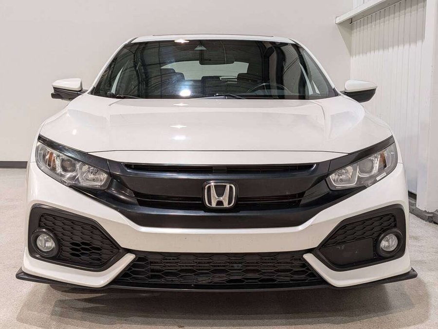 2019 Honda Civic Hatchback White