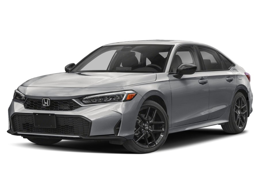 Honda Civic hybride berline 2026 2026 Argent reflet solaire métallisé