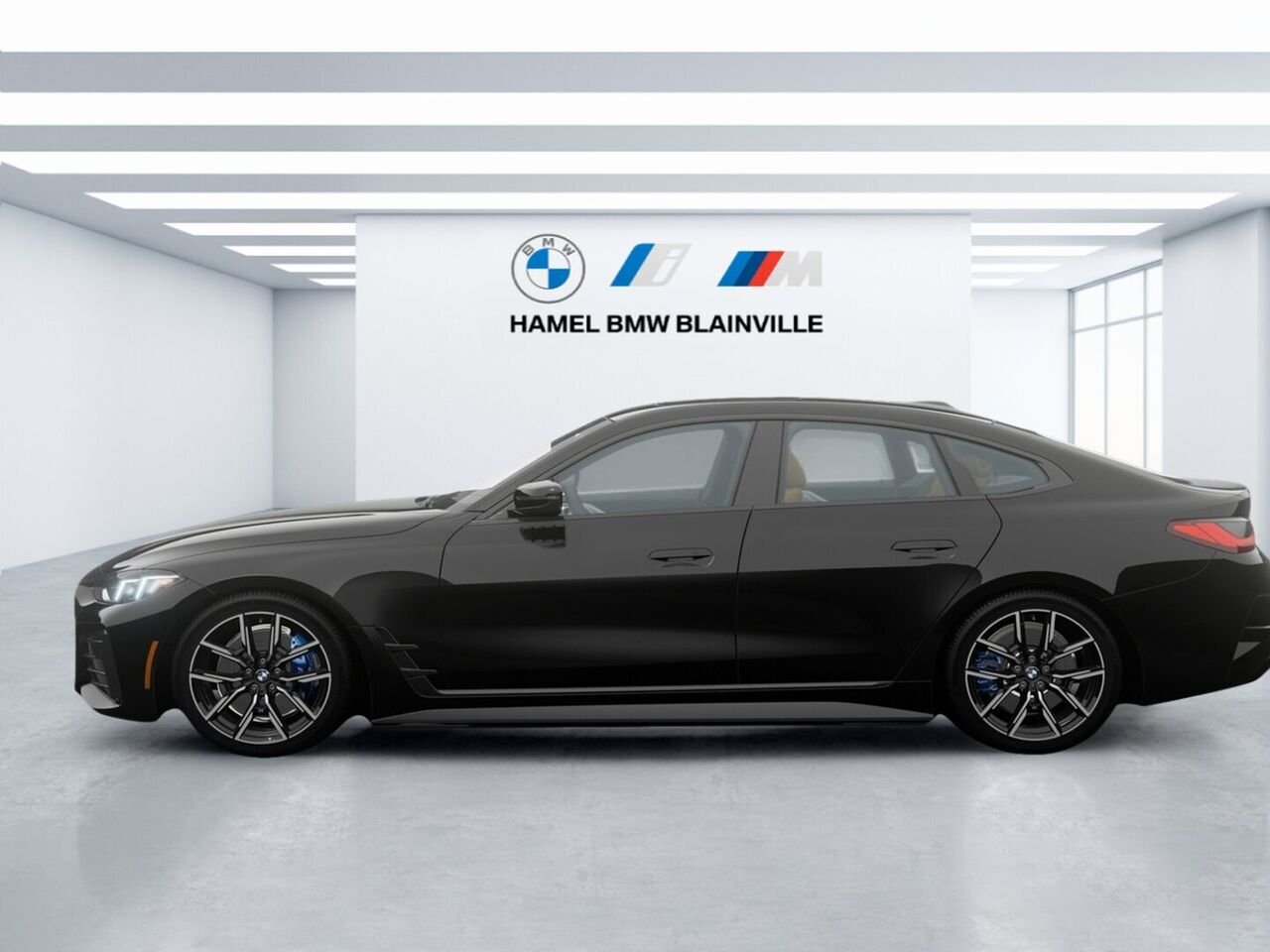 2026 BMW i4 xDrive40 Black Sapphire Metallic Blainville - photo #3