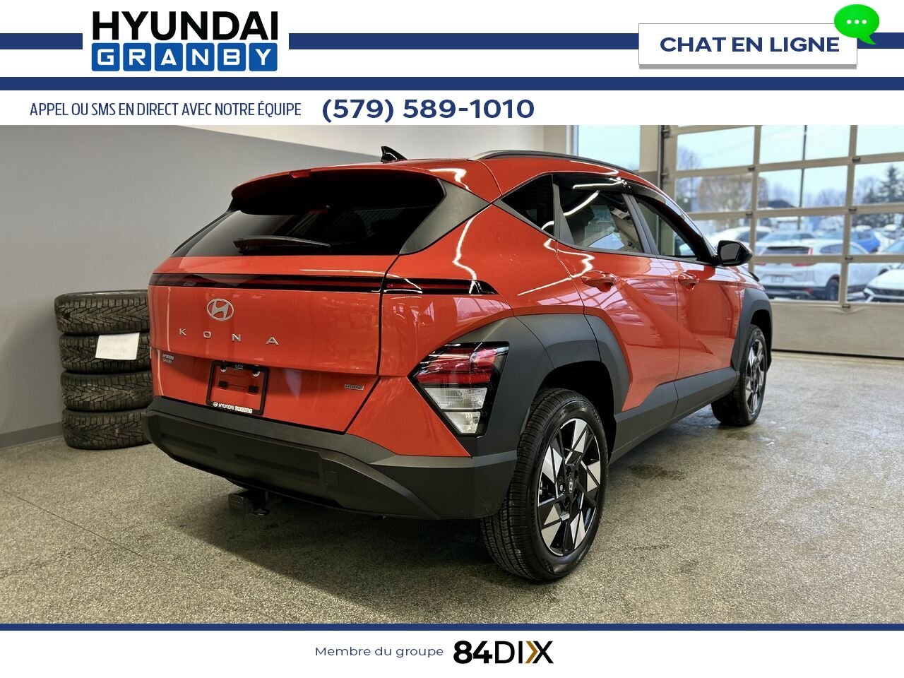 Hyundai Kona 2026 Orange Granby - photo #6