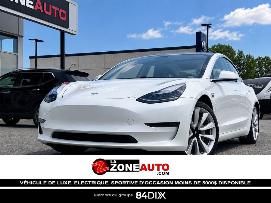 Tesla Model 3 2019 2019 Blanc