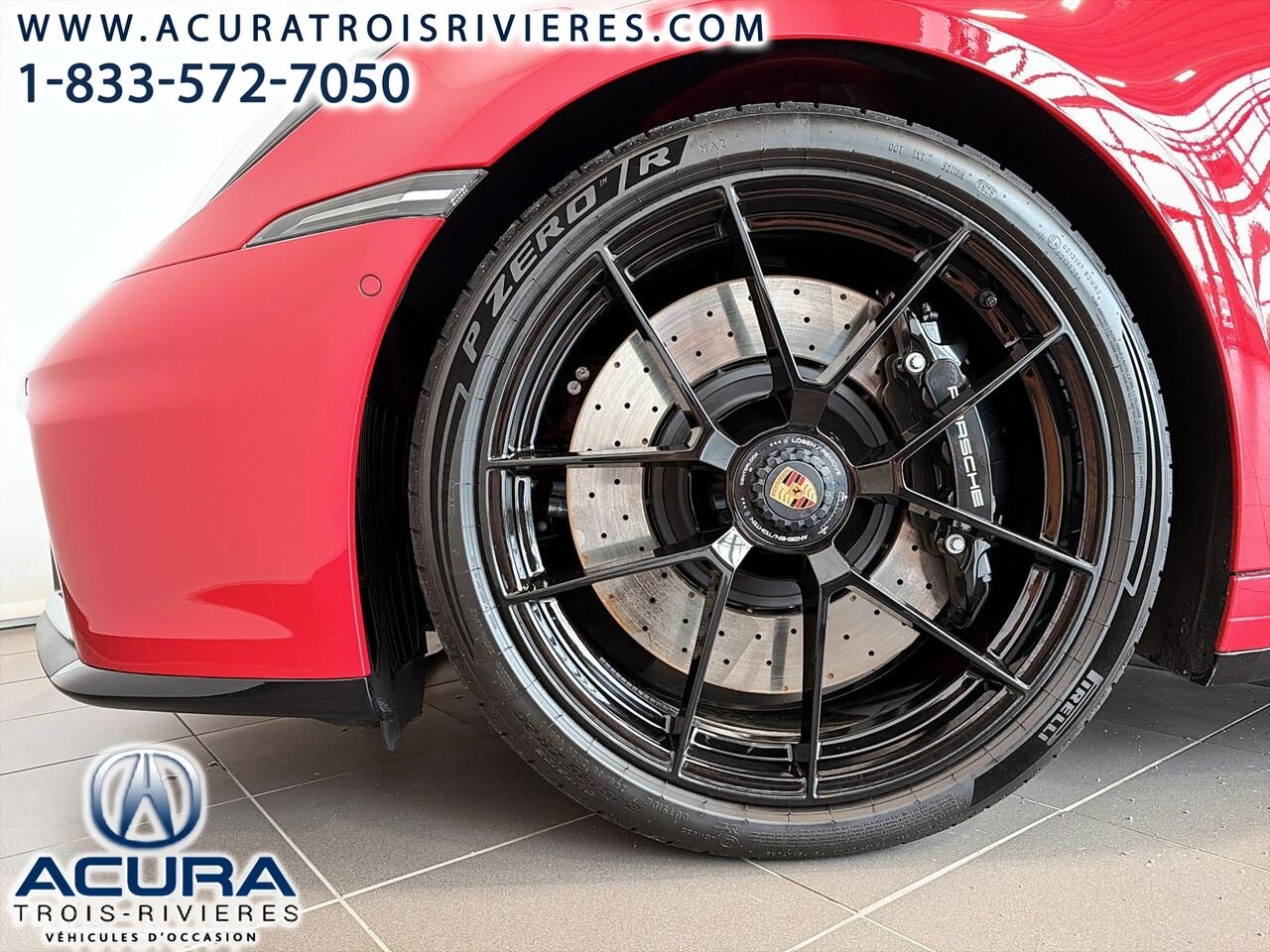 Porsche 911 TARGA 4 GTS T-HYBRID 2026 Rouge Trois-Rivières - photo #21