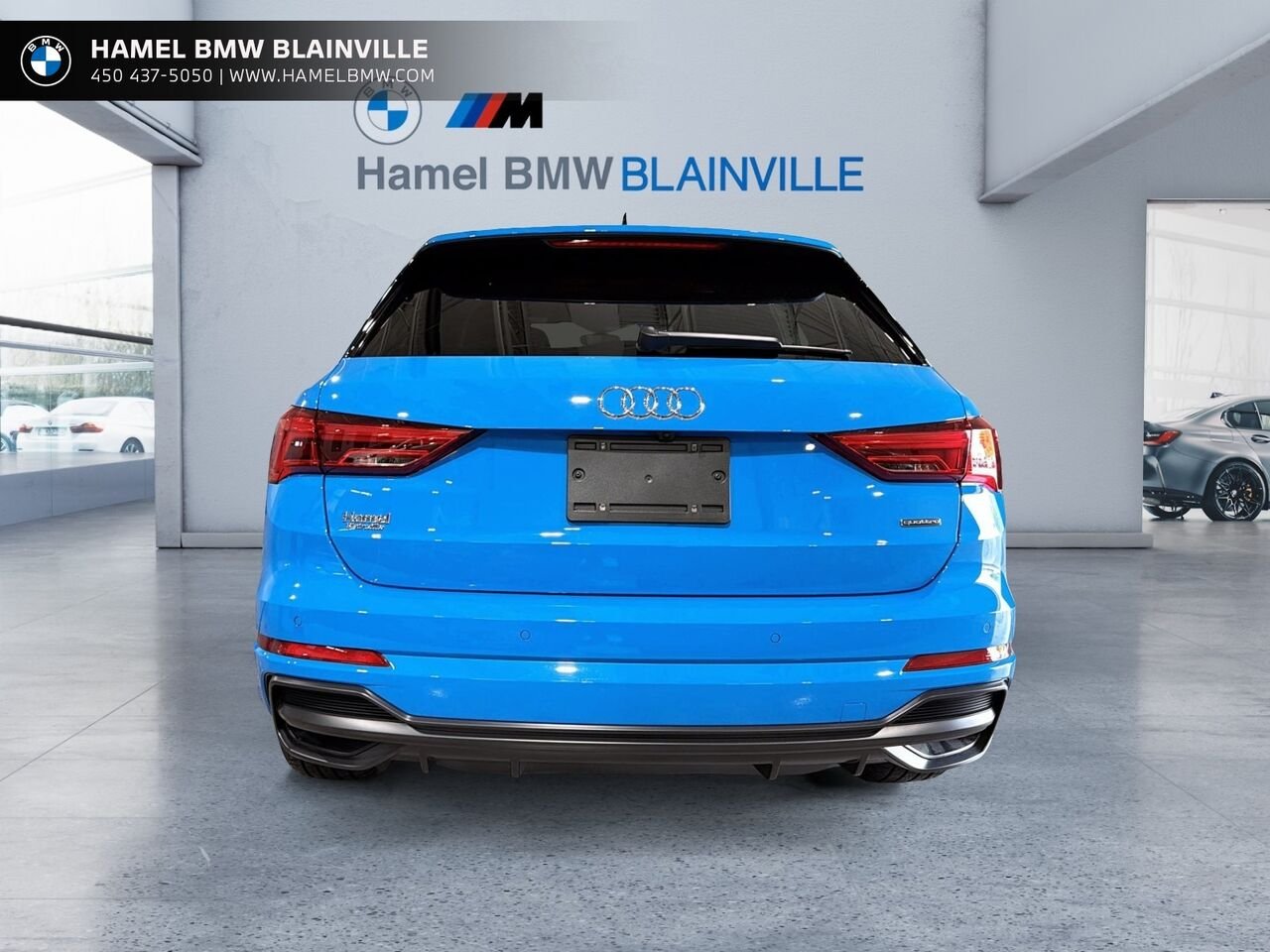 Audi Q3 Technik 45 TFSI quattro 2022 Bleu Blainville - photo #2