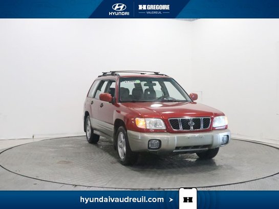 Subaru Forester 2001 2001 Rouge