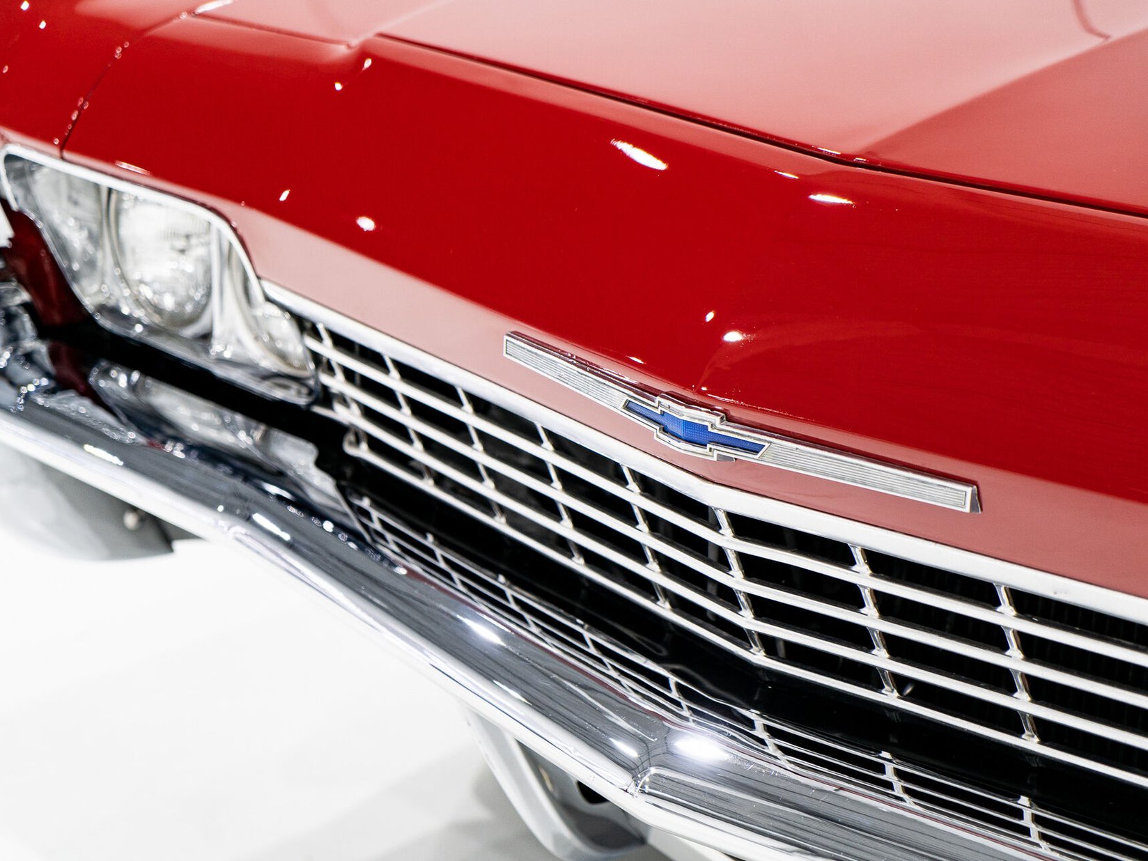 Chevrolet Biscayne **PRIX EN USD** L36 4 speed GM Canada paperwork 1968 Rouge Montréal - photo #36