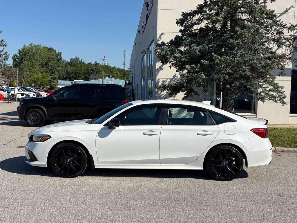 Honda Civic Sport 2023 Blanc Gatineau - photo #2