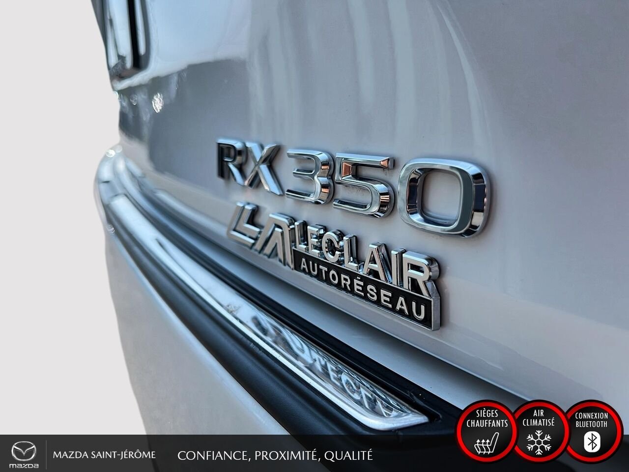 Lexus RX RX 350 BA 2022 Blanc Saint-Jérôme - photo #8