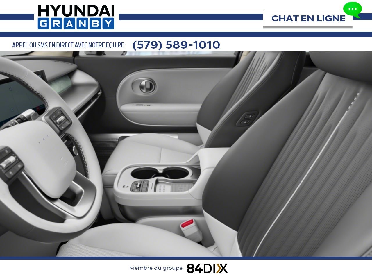 HYUNDAI IONIQ 9 2026 Blanc à thématique Serenity Granby - photo #7