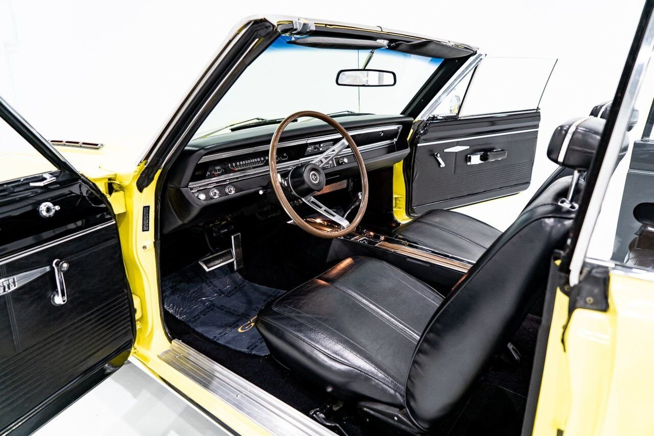 1968 Dodge Dart *PRIX EN USD* GTS Conv Matching #s 340 cu in With Original Built Sheet Yellow Montreal - photo #94