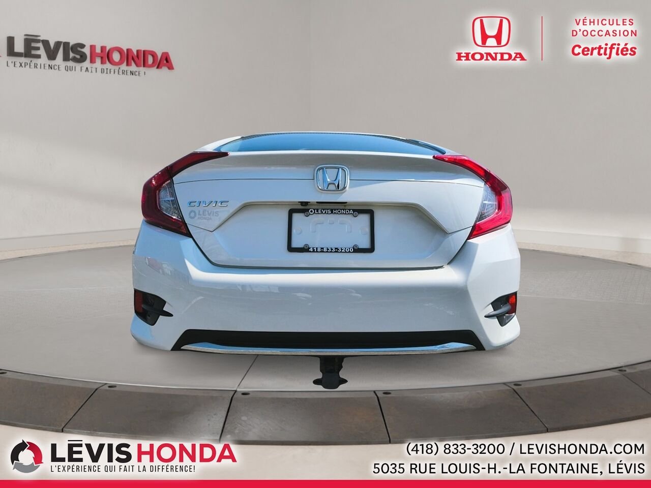 2019 Honda Civic LX LX BM White Lévis - photo #10