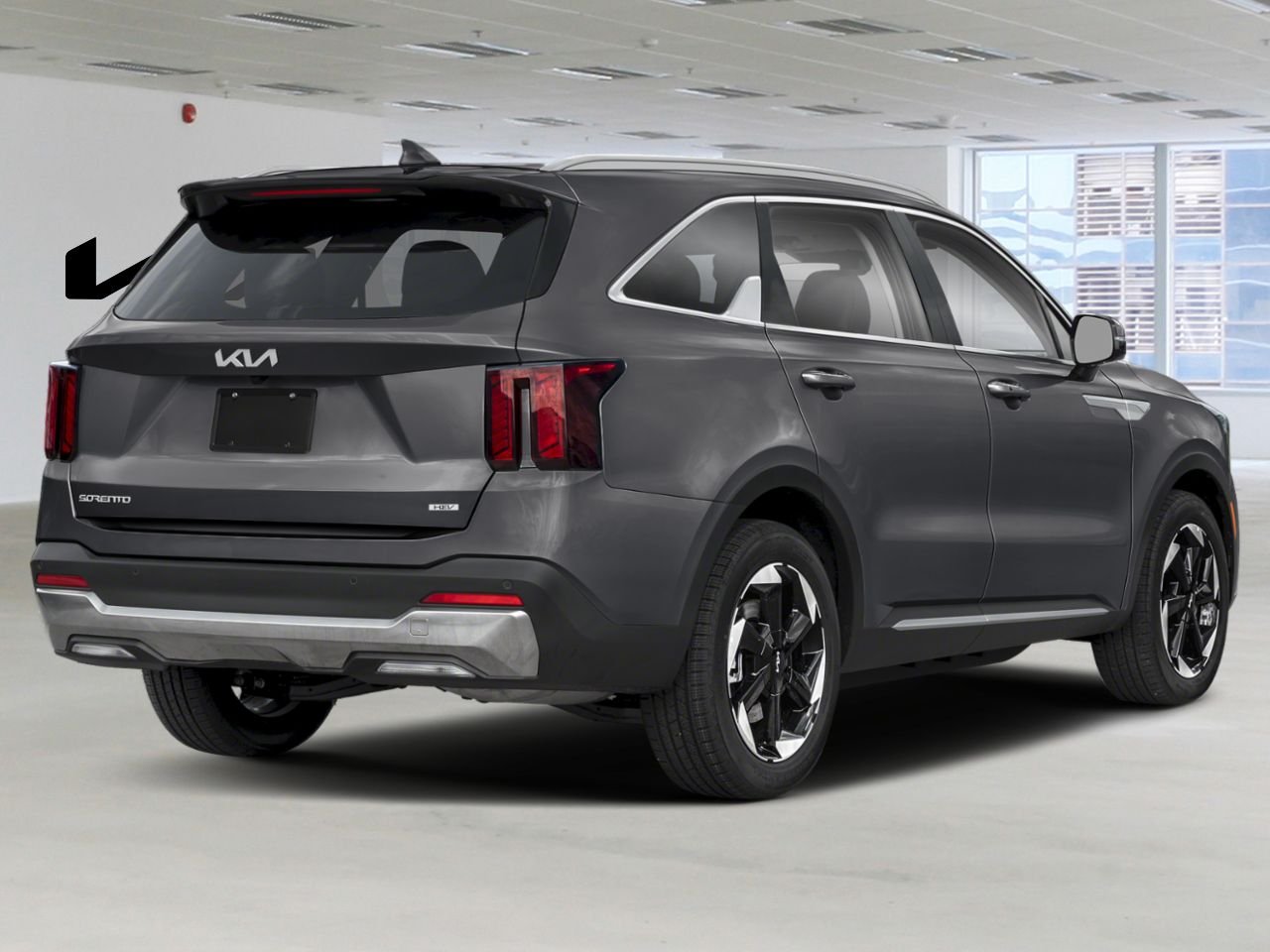 Kia Sorento hybride 2026 Gris interstellaire Nantes - photo #1