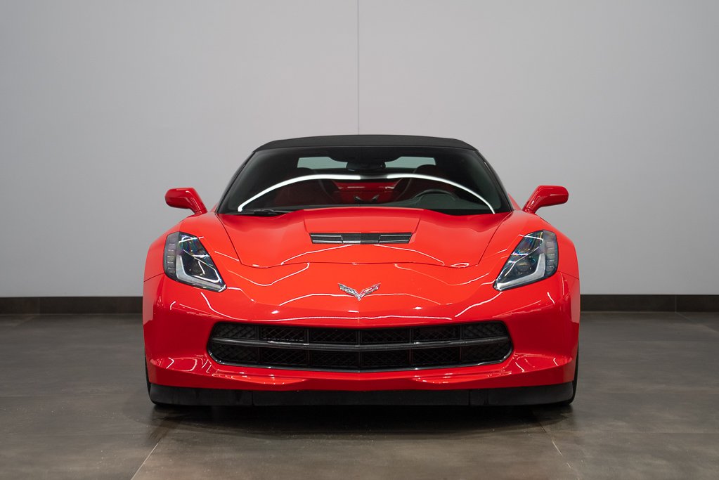2018 Chevrolet Corvette 2dr Stingray Conv w/1LT Red Kirkland - photo #3