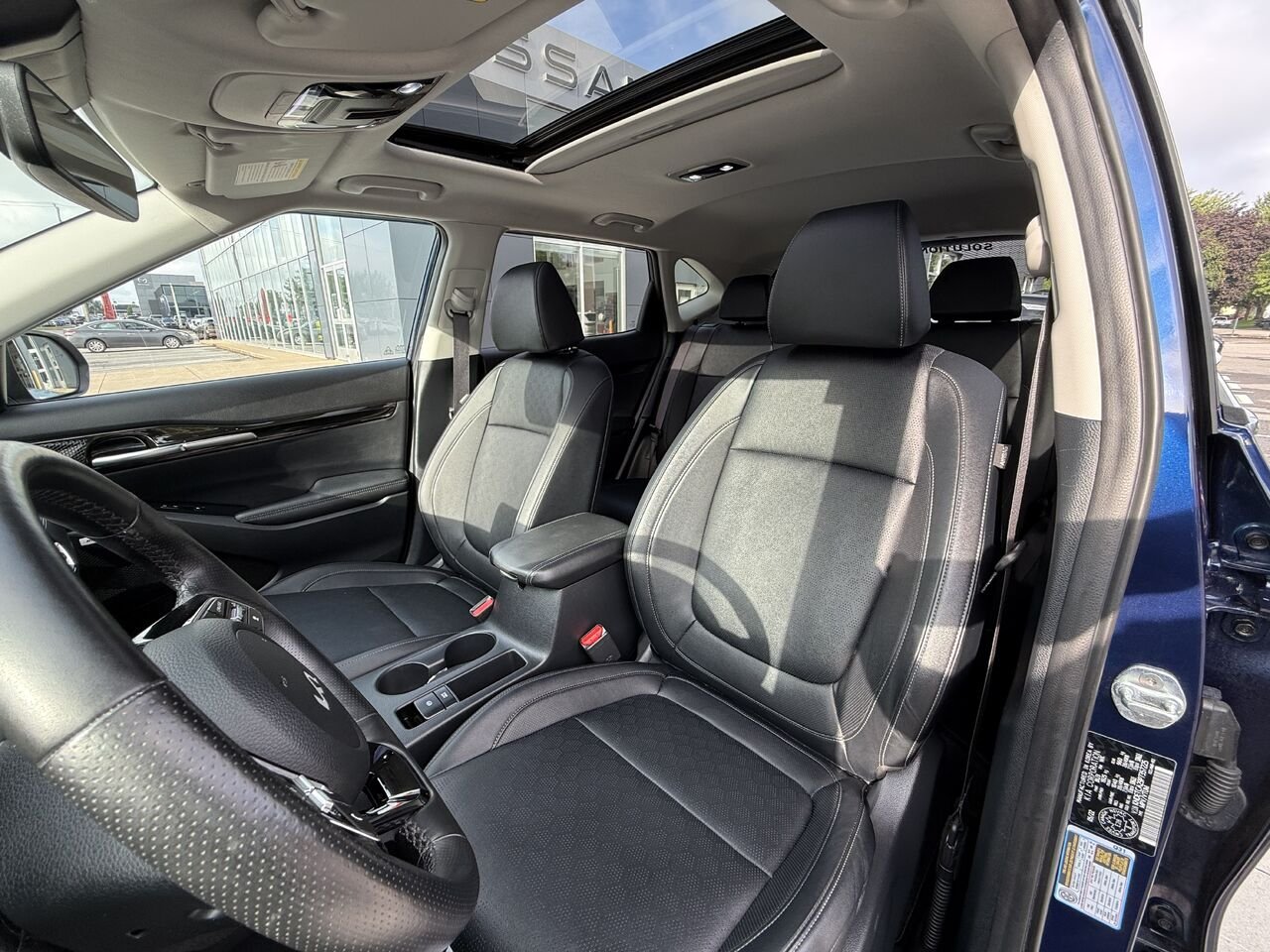 2023 Kia Seltos SX Turbo TI avec intérieur noir Blue Châteauguay - photo #13