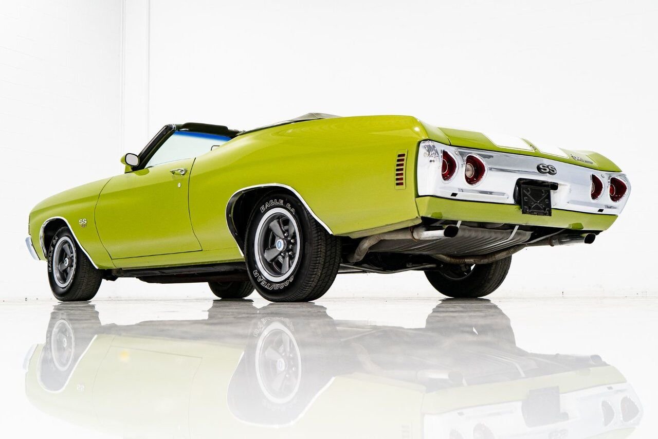 Chevrolet Chevelle SS Matching numbers 454 LS5 4-speed 1971 Vert Montréal - photo #31