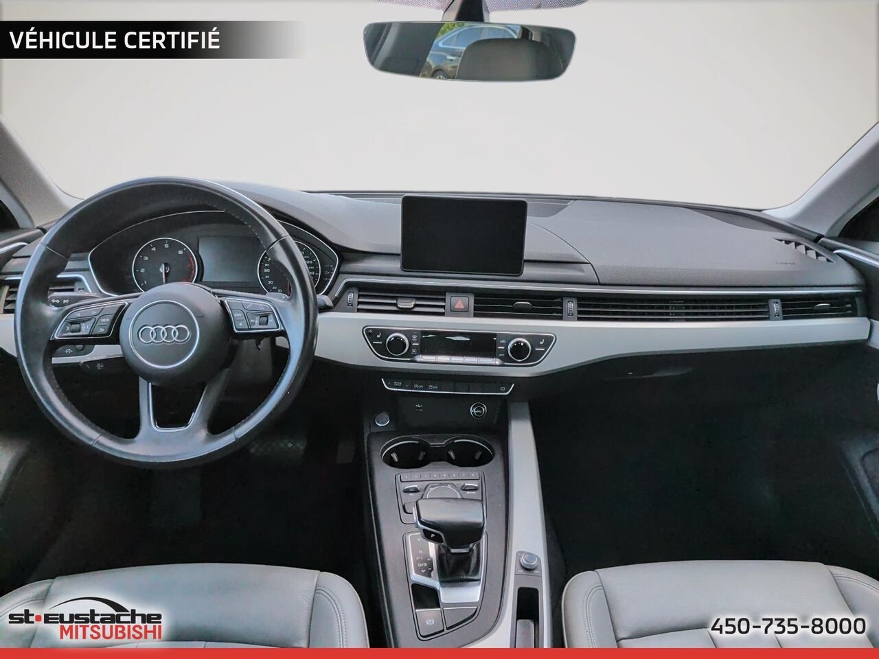 Audi berline A4 2019 Gris Saint-Eustache - photo #8