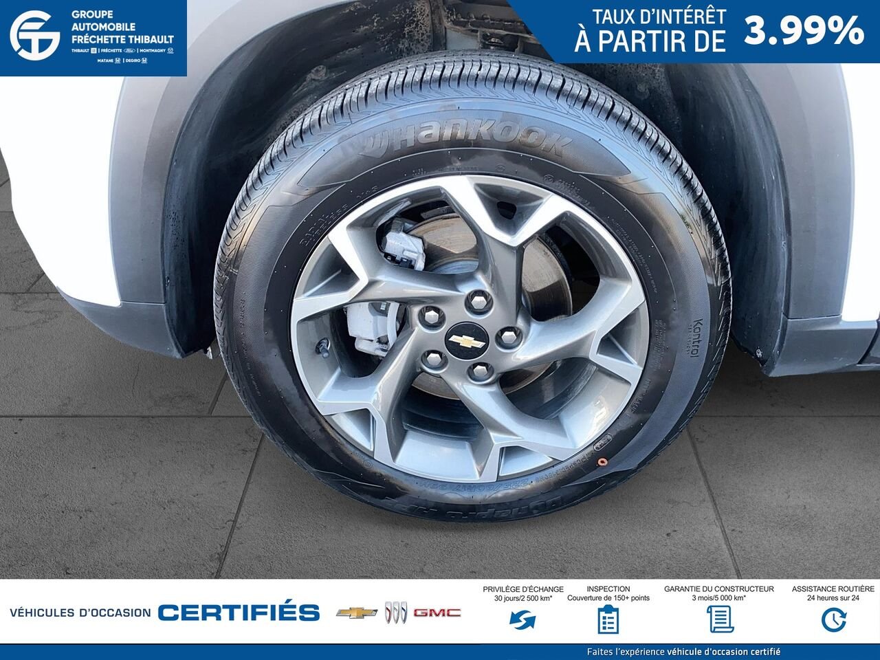 CHEVROLET TRAX Traction avant 4 portes LT 2025 Blanc Montmagny - photo #6