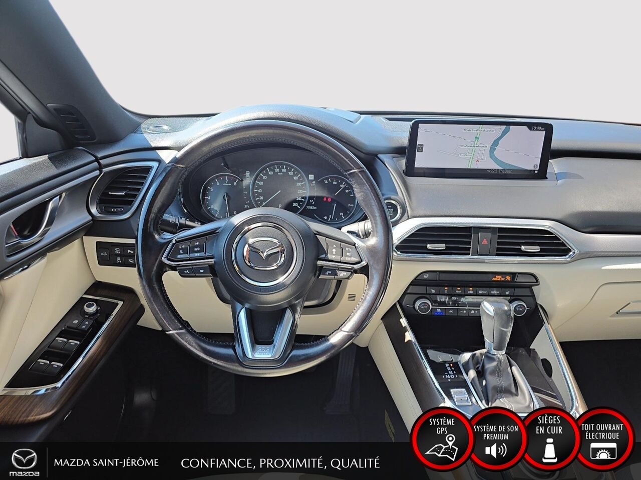 2022 Mazda CX-9 Signature | AWD | TOIT OUVRANT | CUIR | 6 PASS Blue Saint-Jérôme - photo #23