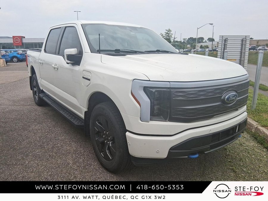 2023 Ford F-150 Lightning LARIAT SuperCrew LONG RANGE 2023 White