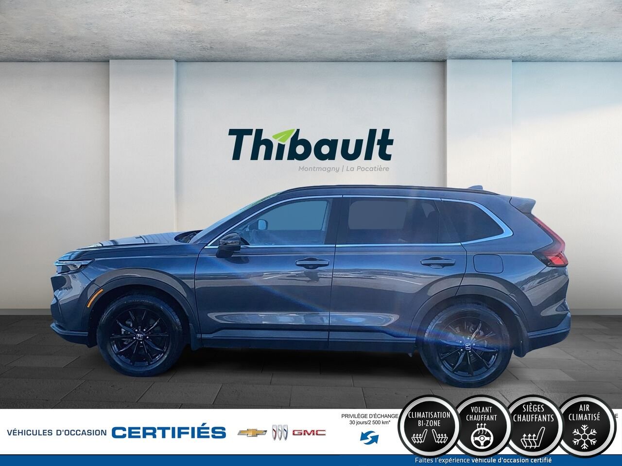 Honda CR-V Sport-B TI 2023 Gris Montmagny - photo #4