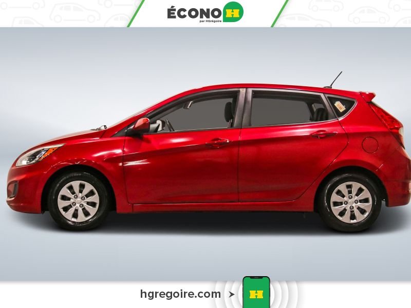 2016 Hyundai Accent Red Blainville - photo #4