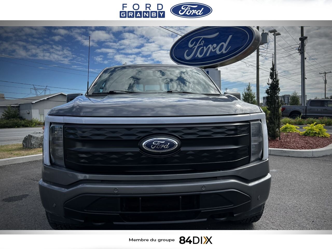 2023 Ford F-150 Lightning Grey Granby - photo #8