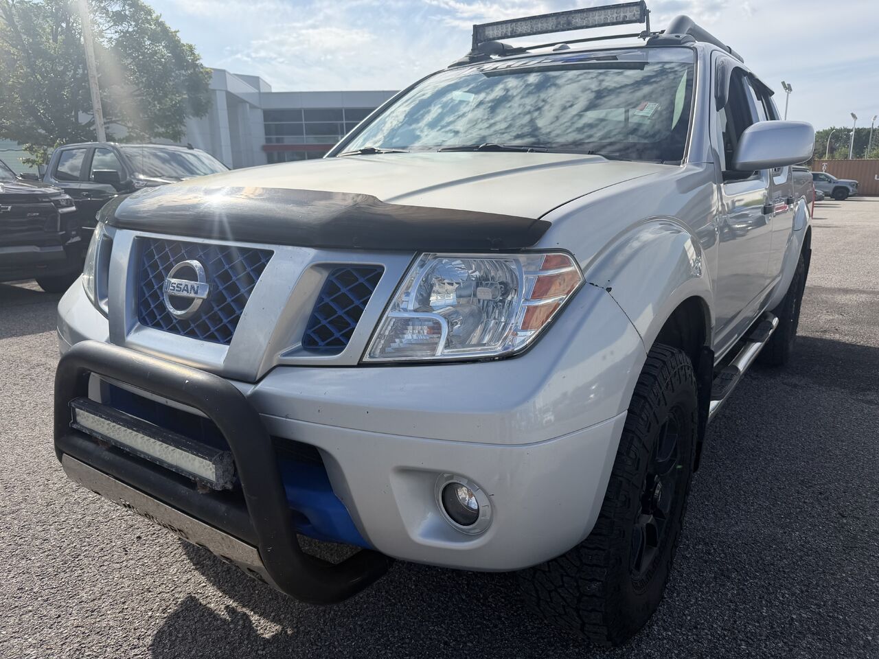 Gray 2018 Nissan Frontier Pickup Truck Four-Wheel Drive Automatic