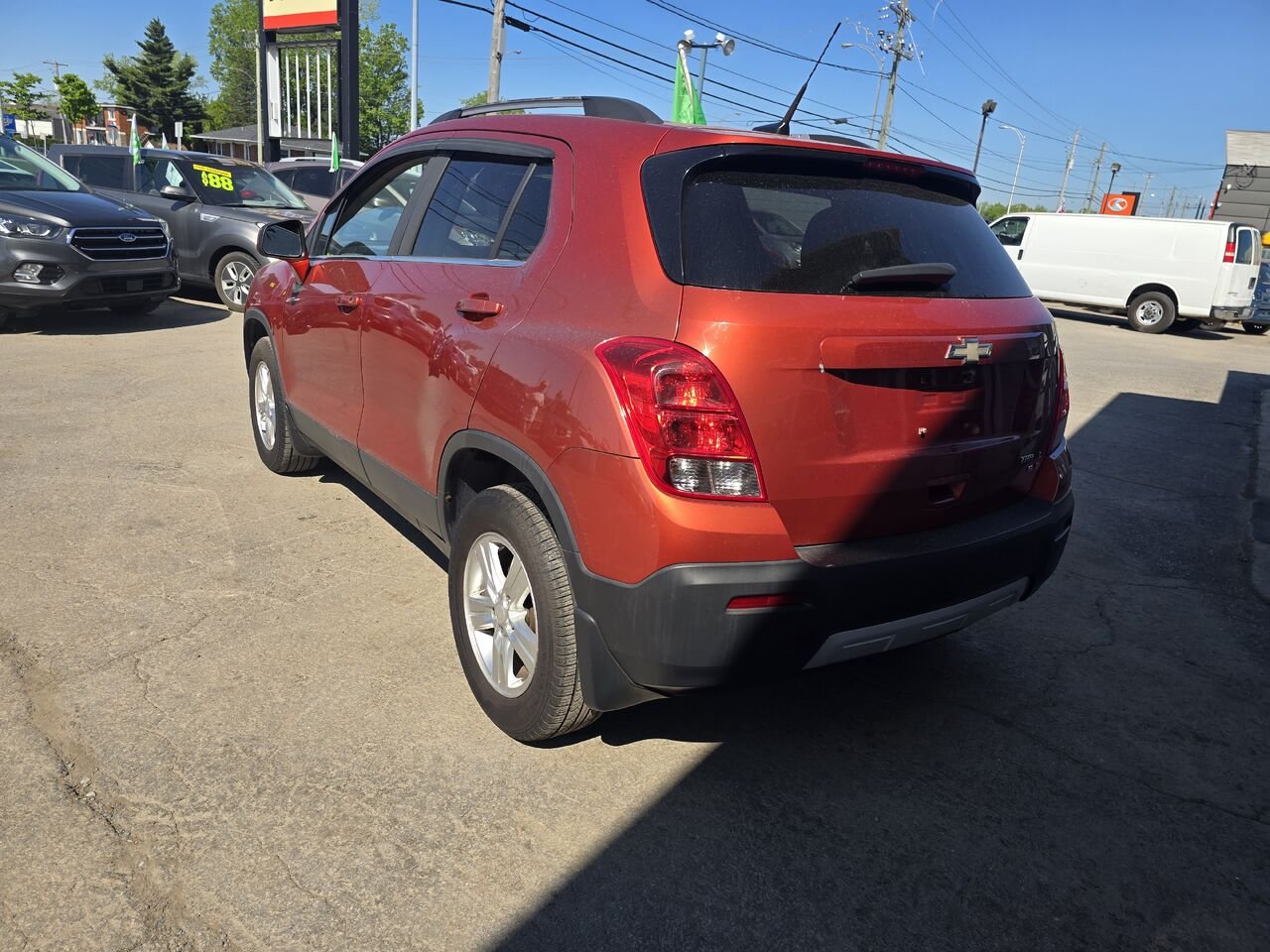 Chevrolet Trax 2014 Orange Longueuil, - photo #2