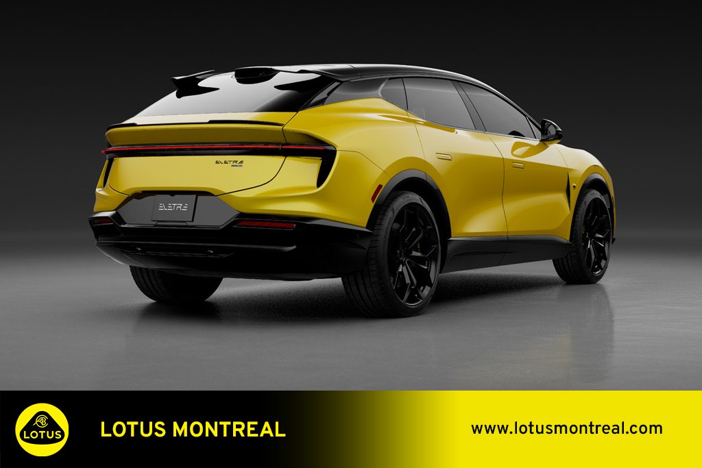 2026 Lotus Eletre *MAINTENANT DISPONIBLE* Sport Yellow Kirkland - photo #3