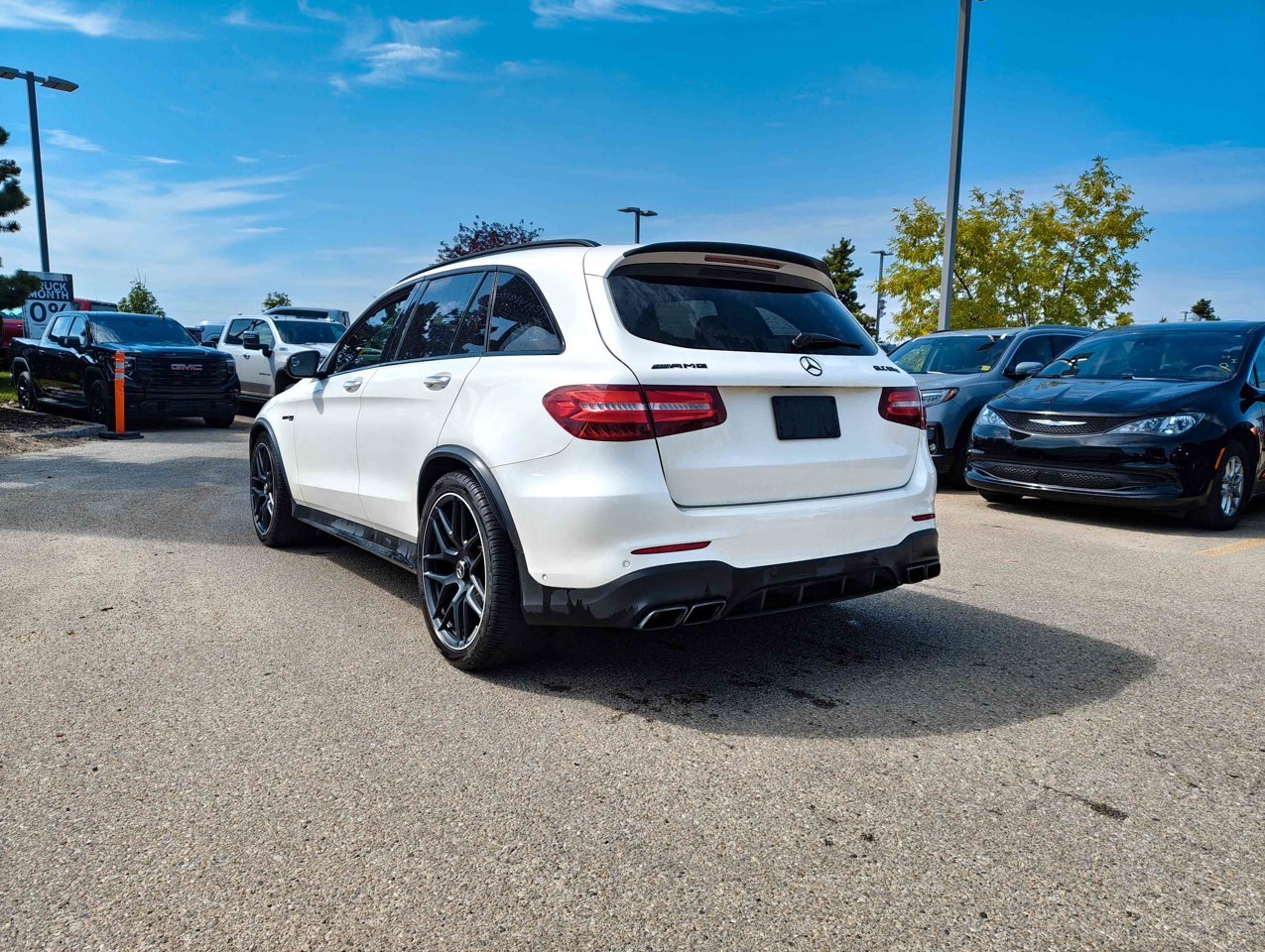 2019 Mercedes-Benz GLC AMG GLC 63 S 4MATIC+ SUV designo Diamond White Sherwood Park - photo #4