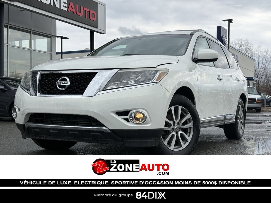 2014 Nissan Pathfinder AWD 2014 White