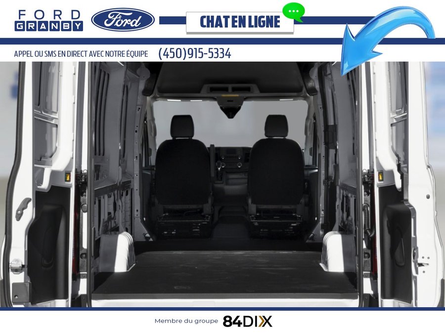 2025 Ford Transit Cargo Van Oxford White