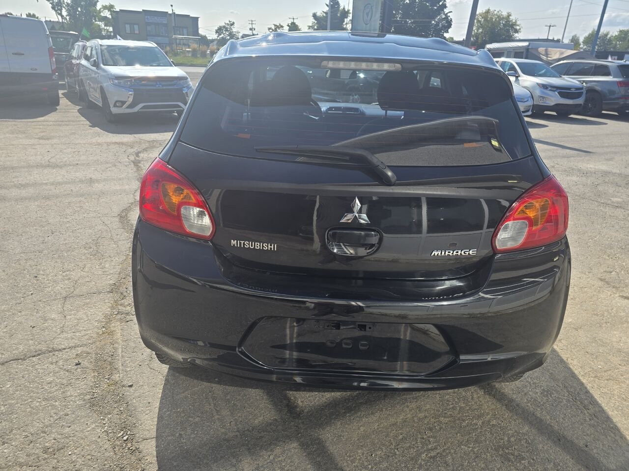 Mitsubishi Mirage 2014 Noir Longueuil, - photo #3