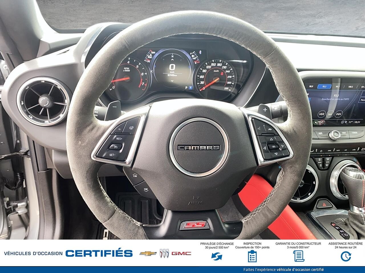 2024 CHEVROLET CAMARO 2SS cabriolet 2 portes Grey Montmagny - photo #9