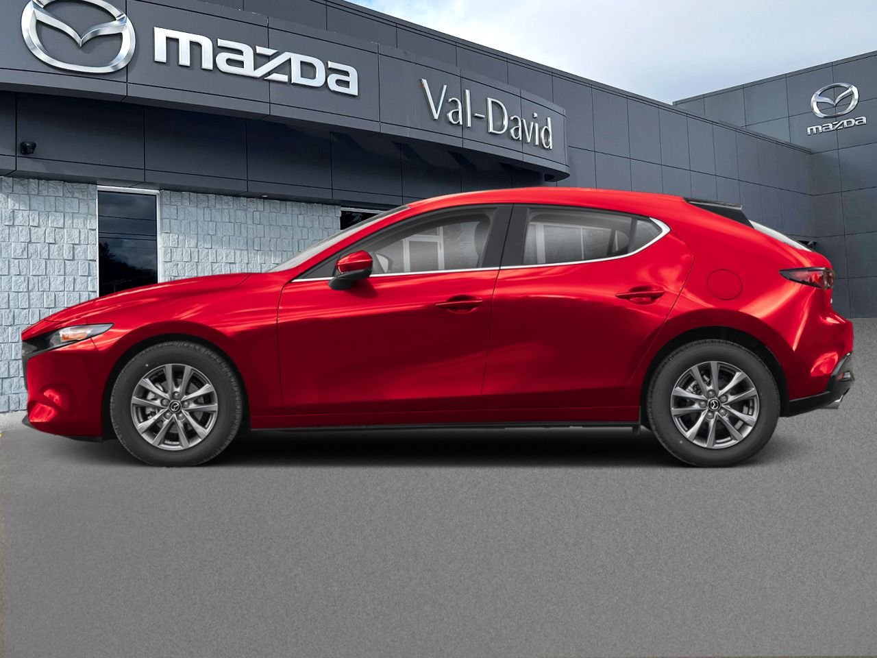 2026 Mazda Mazda3 Sport GS TA BA Soul Red Crystal Metallic Val-David - photo #2