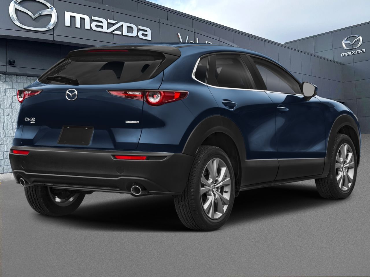 Mazda CX-30 GS TI 2026 Bleu cristal foncé mica Val-David - photo #2