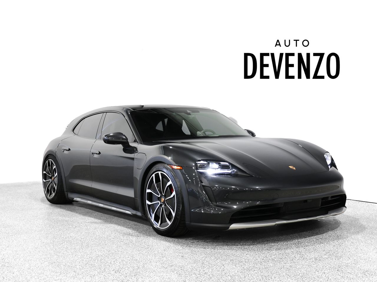 Gray 2022 Porsche Taycan Wagon All-Wheel Drive Automatic