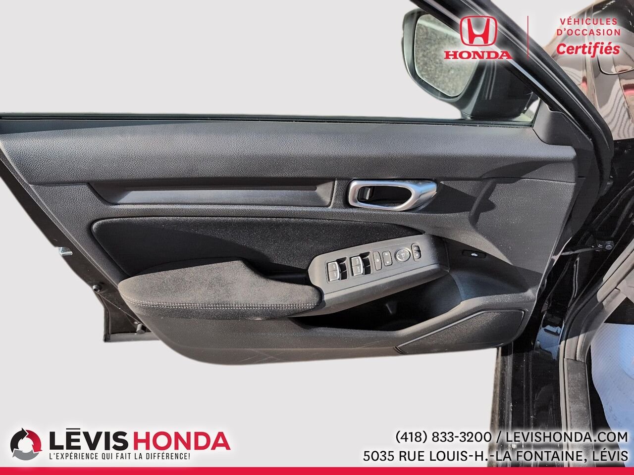 Honda Civic Sport-B Sport-B CVT 2023 Noir Lévis - photo #19