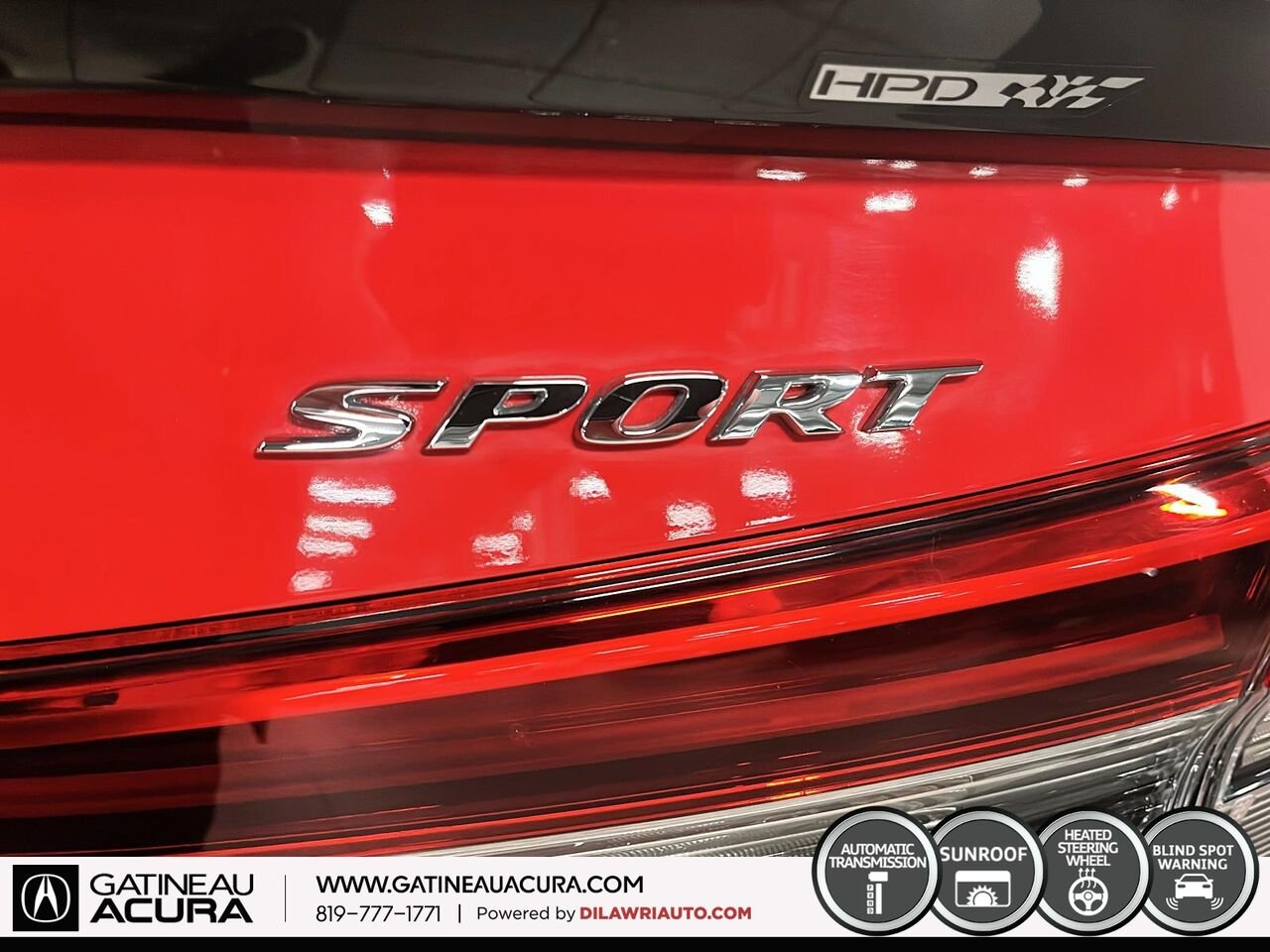 Honda Civic Sport 2022 Rouge Ottawa & Gatineau - photo #17