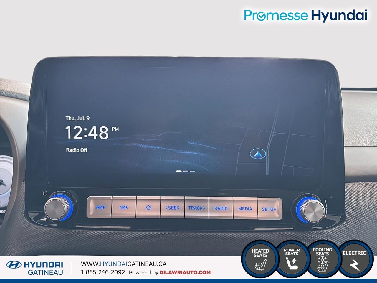2023 Hyundai Kona Electric White Gatineau - photo #14