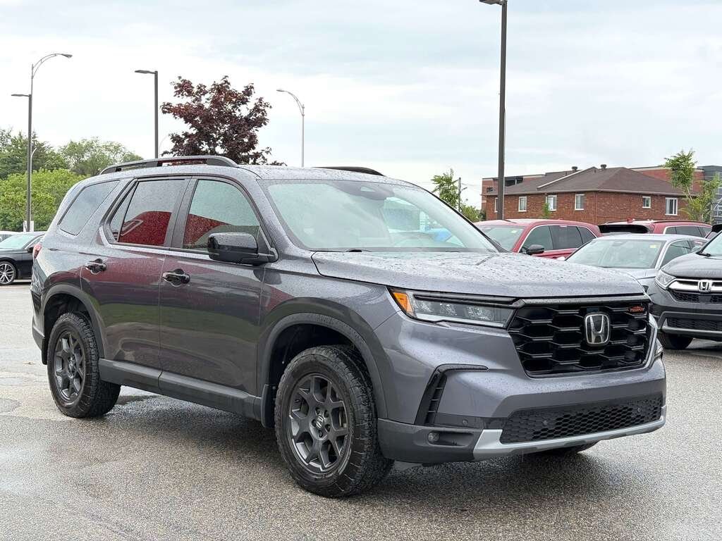 2023 Honda Pilot TrailSport Grey Gatineau - photo #6