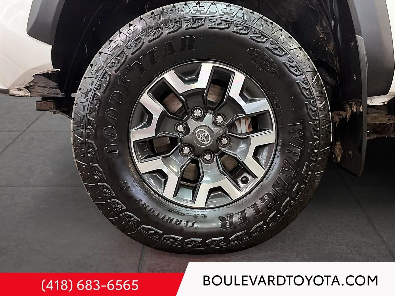 Toyota Tacoma 100108A-23 | CABINE ACCES TRD OFFROAD 4x4 2023 Blanc Québec - photo #5