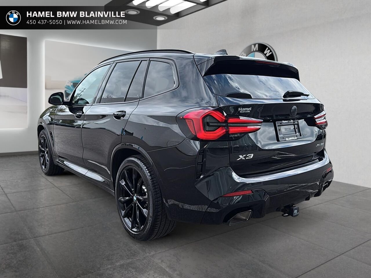 BMW X3 xDrive30i véhicule d'activités sportives 2024 Noir Blainville - photo #3