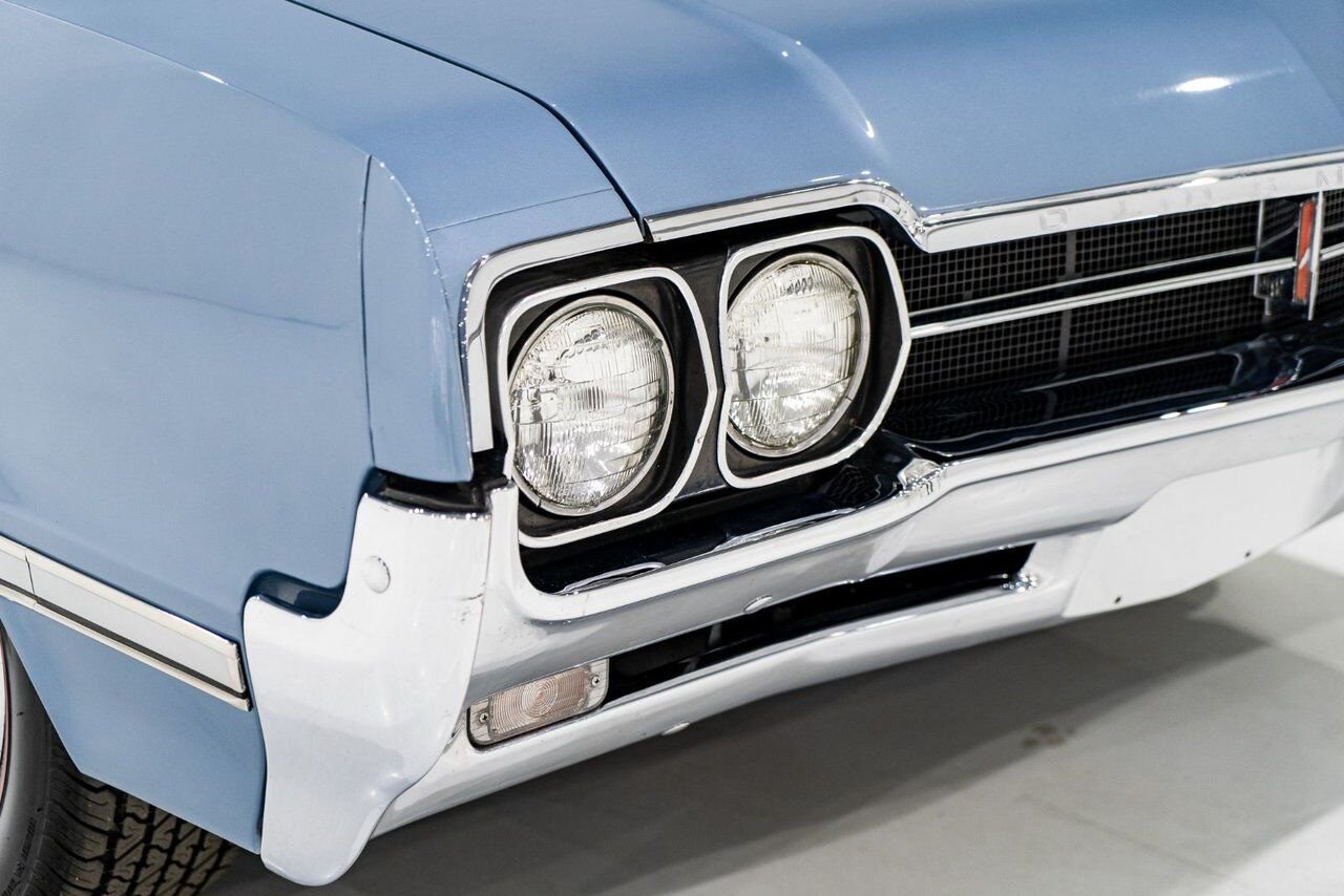 1966 Oldsmobile 442 PRIX EN USD | Matching# 400cu.in. 4-Speed Blue Montreal - photo #39