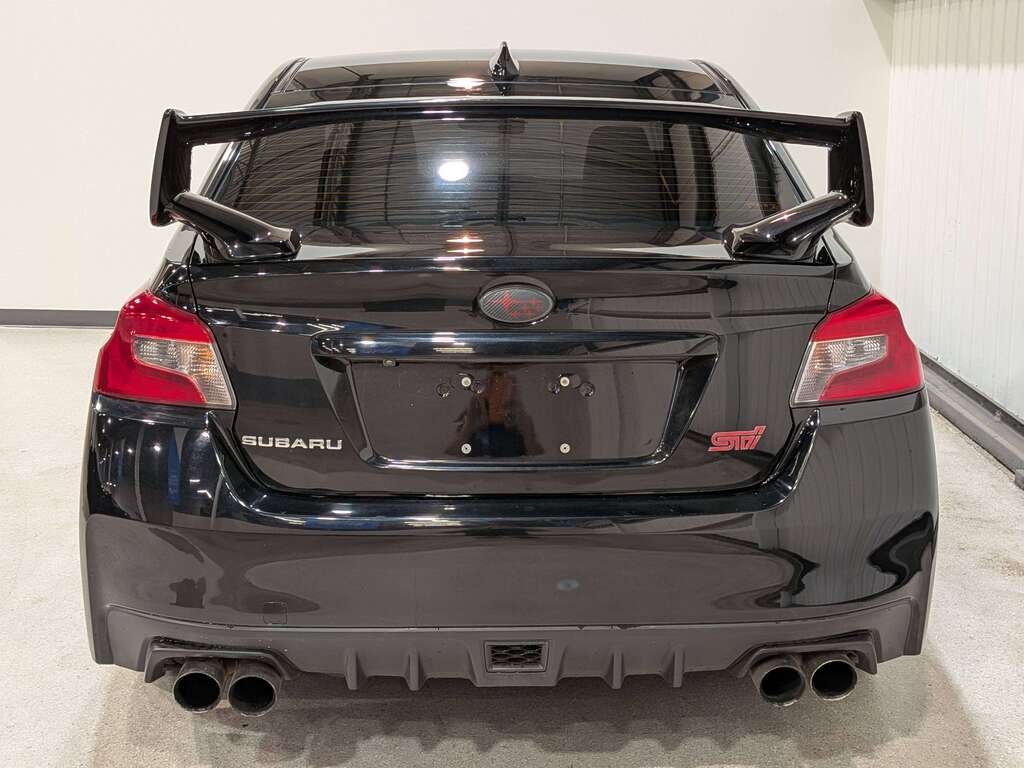 Subaru WRX STI Sport-tech Manual w/Wing Spoiler 2019 Noir Val-David - photo #5