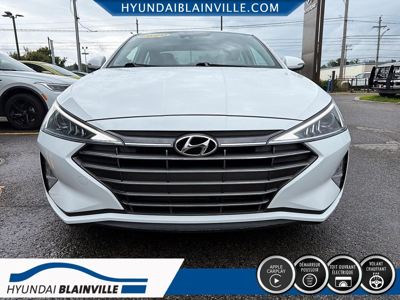 Hyundai Elantra 2020 Blanc Blainville - photo #1