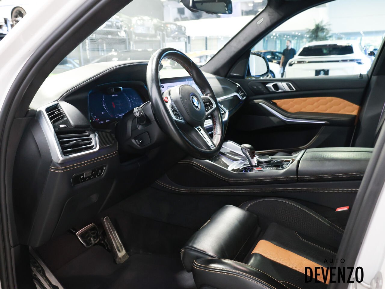 2022 BMW X5 M White Saint-Eustache - photo #12